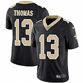 Nike New Orleans Saints #13 Michael Thomas Black Team Color NFL Vapor Untouchable Limited Jersey,baseball caps,new era cap wholesale,wholesale hats